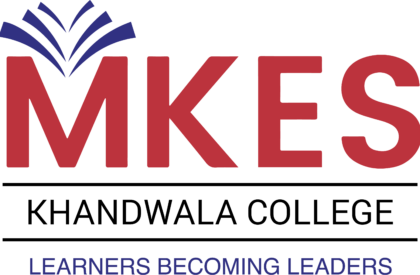 MKES khandawala college in malad logo tagline Learners Becoming Leaders.