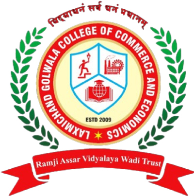 Laxmichand Golwala College of Commerce and Economics logo.