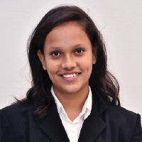 Shraddha Ghadashi in professional attire representing academic excellence at BBA Degree Colleges in Mumbai.