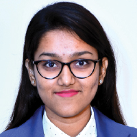 Shreya Darji in professional attire representing academic excellence at BBA Degree Colleges in Mumbai.